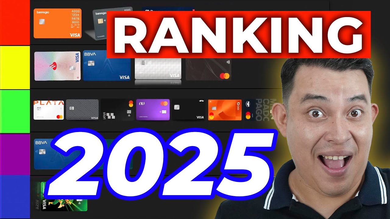 🔥 El Ranking DEFINITIVO de Tarjetas de Crédito 2025: De la Chafa a la Premium 🔥