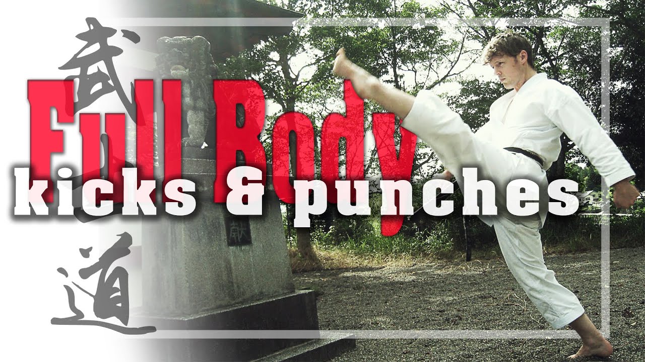 André Bertel | Karate | Full Bodyweight Kicks & Punches