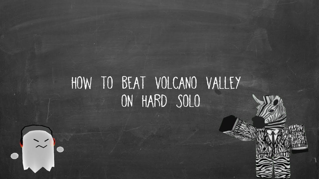 Tower Heroes (how to beat volcano valley on hard solo)- Roblox OLD