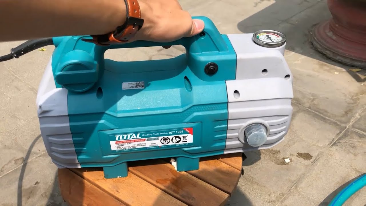 ĐẬP THÙNG HƯỚNG DẪN CÁCH LẮP ĐẶT MÁY PHUN XỊT RỬA XE CAO ÁP 1500W TOTAL TGT11236 🛠
