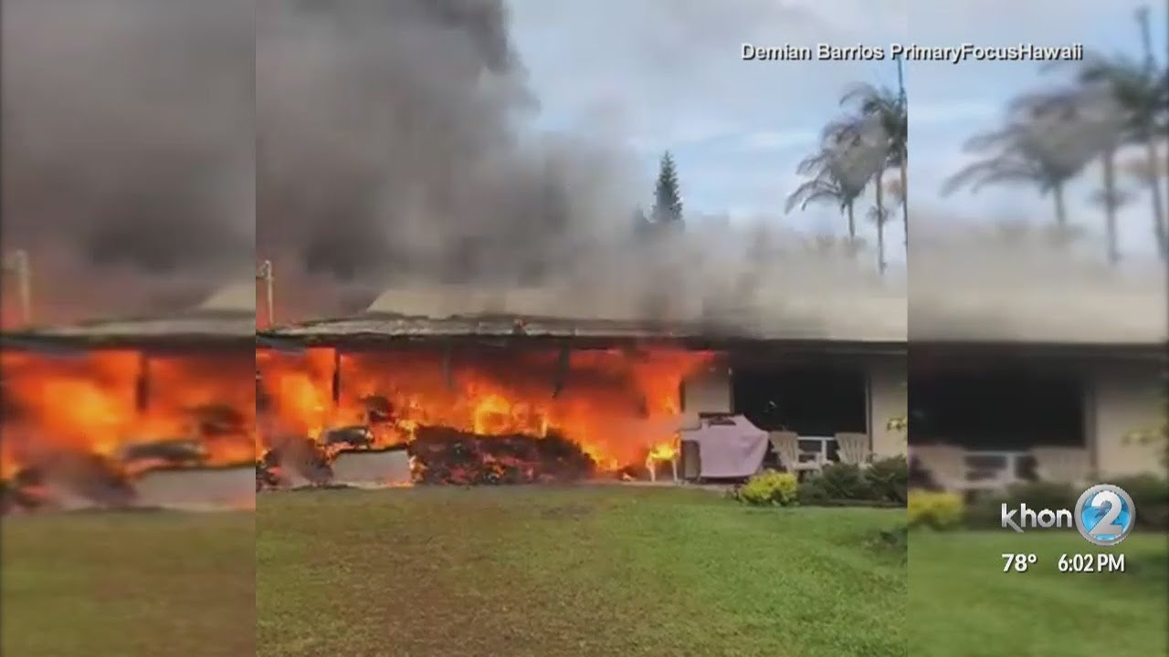 Homes consumed by lava in Leilani Estates eruption, but most residents remain optimistic.