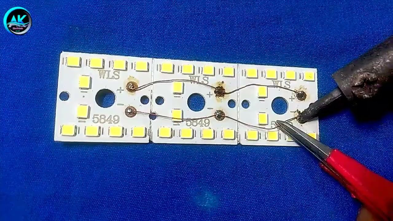 How to make 3 MCPCB LED High Brightness // circuit design / LED bulb driver circuit | powerful LED