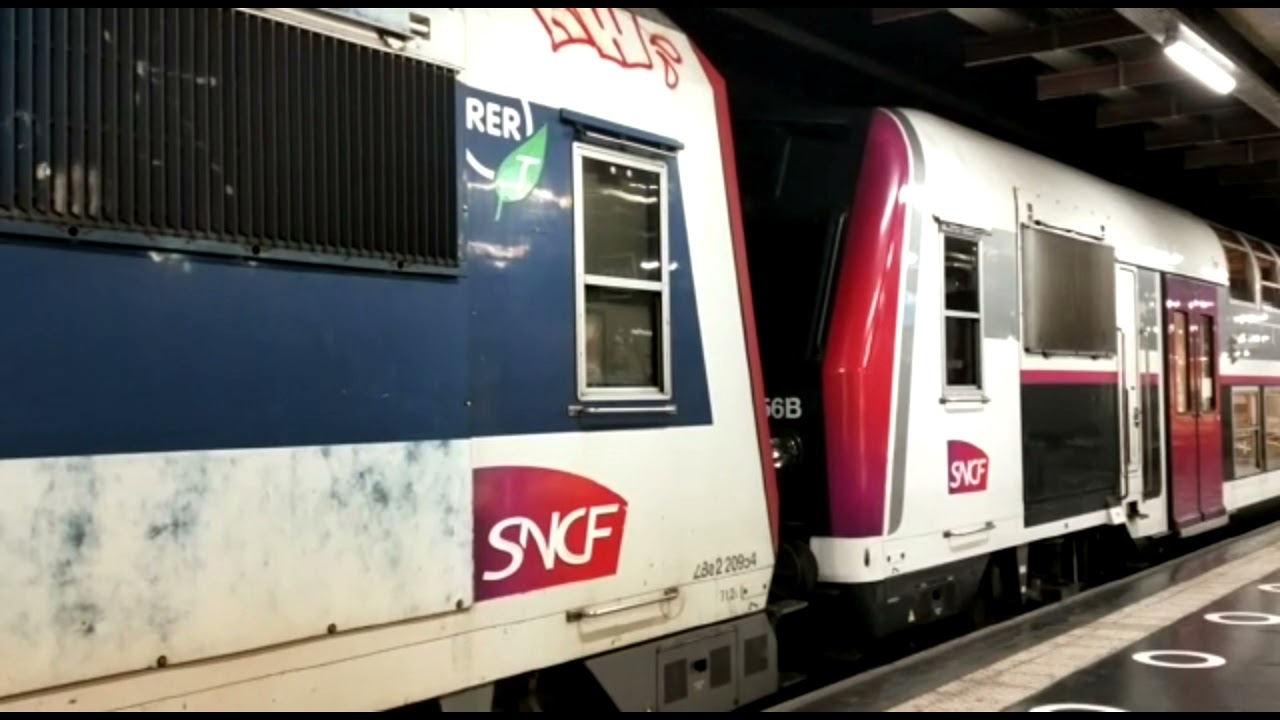RER C : Les dernières instants des Z20900 Livrée Île-de-France.