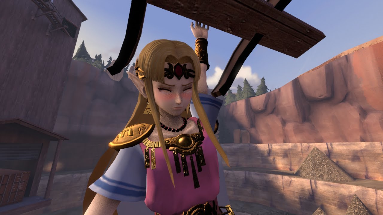 Zelda (SSB Ultimate/ALTTP) Grab My Hand & Handstomp/Finger Unhooking Animation