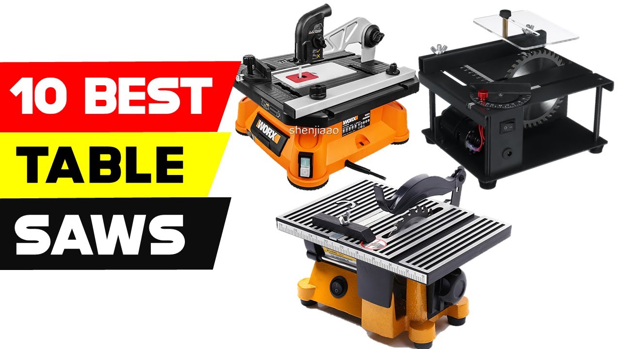 Top 10 Best Table Saws in 2021 | Best Desktop Electric Saw