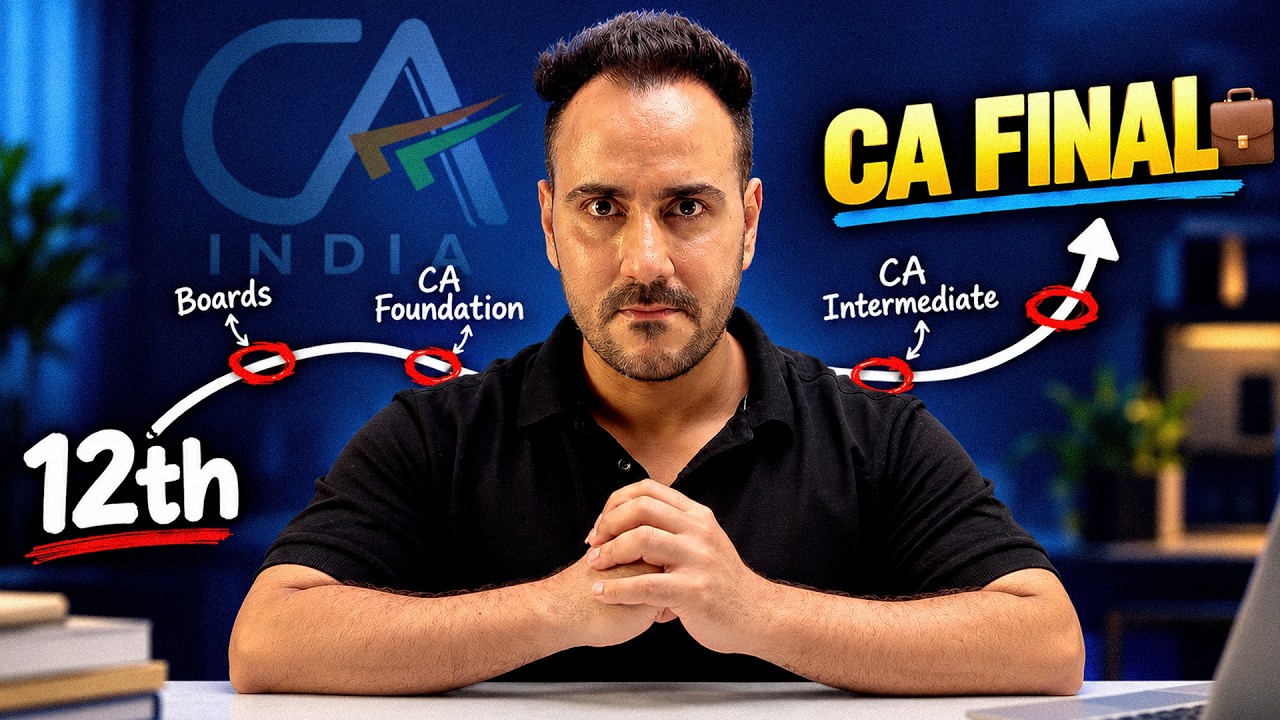 Your CA Journey Starts Here! | Complete CA Roadmap for Students 2027