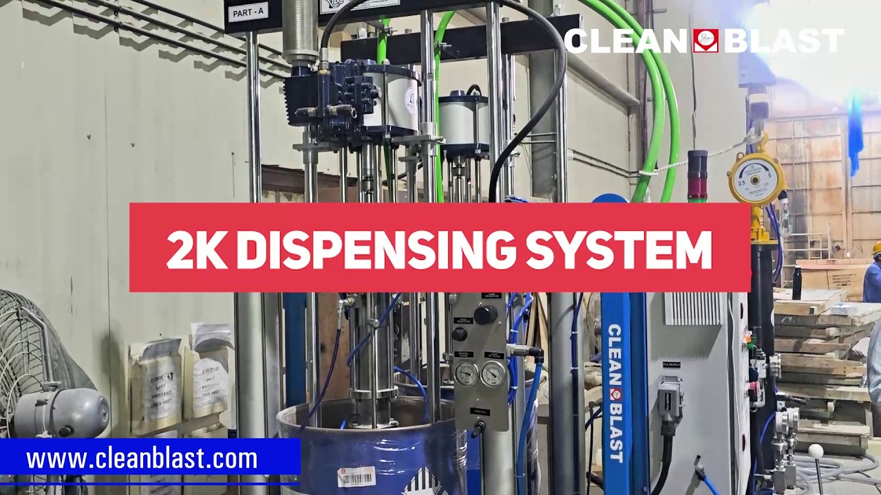 2K Dispensing System Successfully Installed | Industrial Coating Equipment | Clean Blast