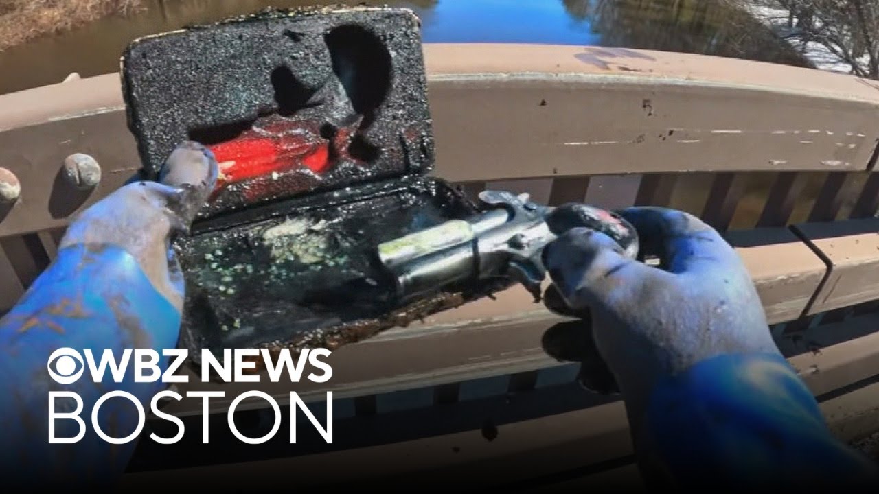 Magnet fisherman finds 