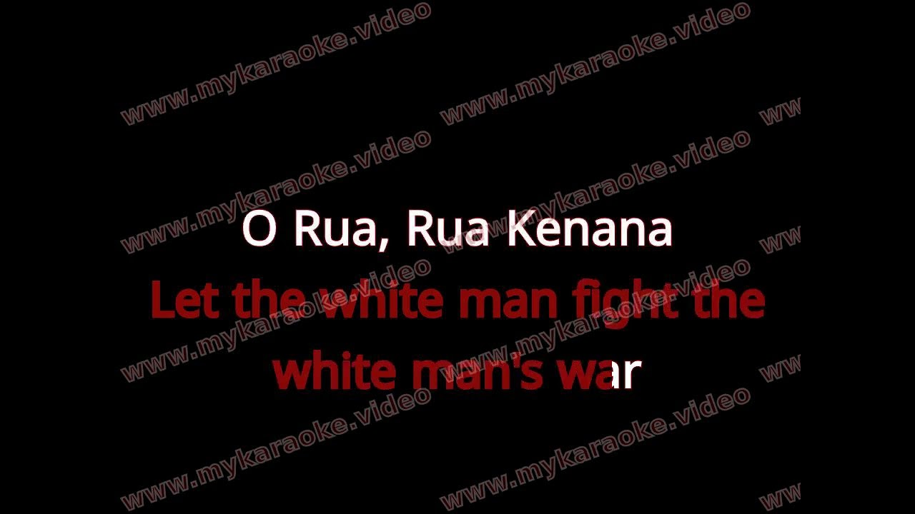 Rua Kenana - Tuhoe - David Grace - Karaoke