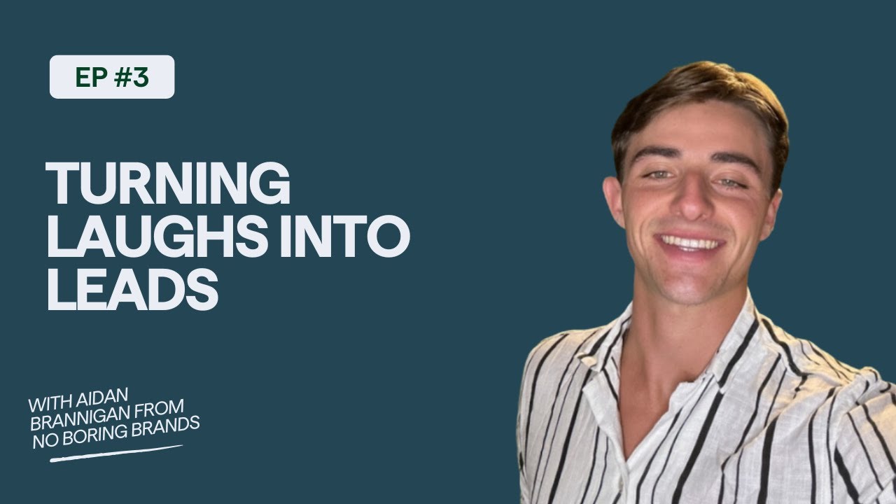 Turning Laughs Into Leads w/ Aidan Brannigan | The involve.me Podcast