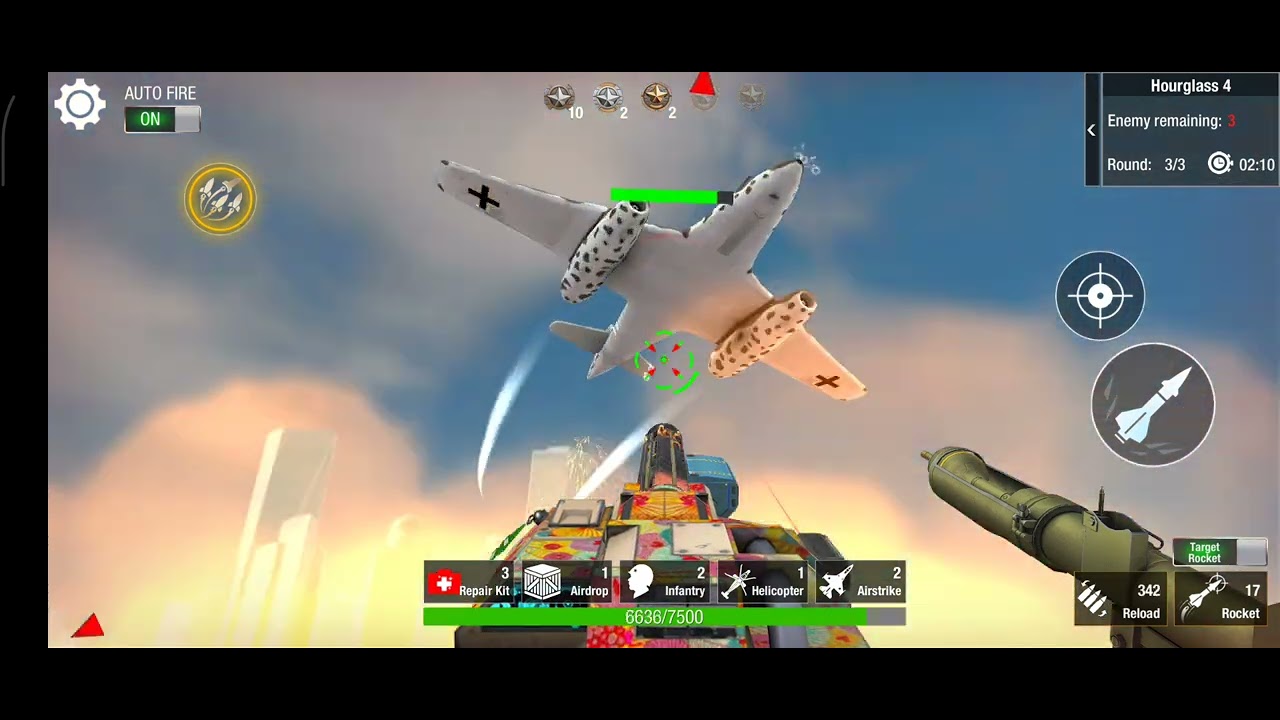 World war game air Attack 