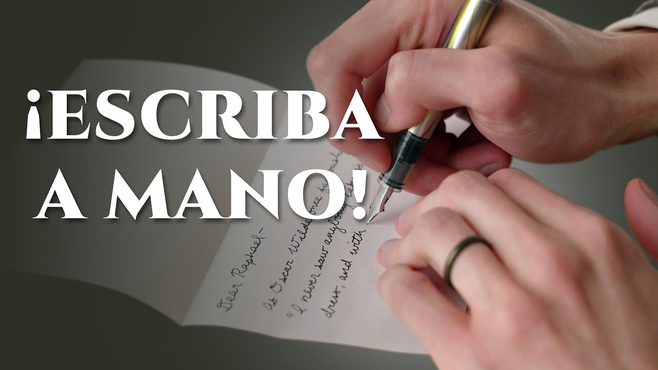 ¡Escribir a mano importa! Beneficios (e historia) de la escritura a mano