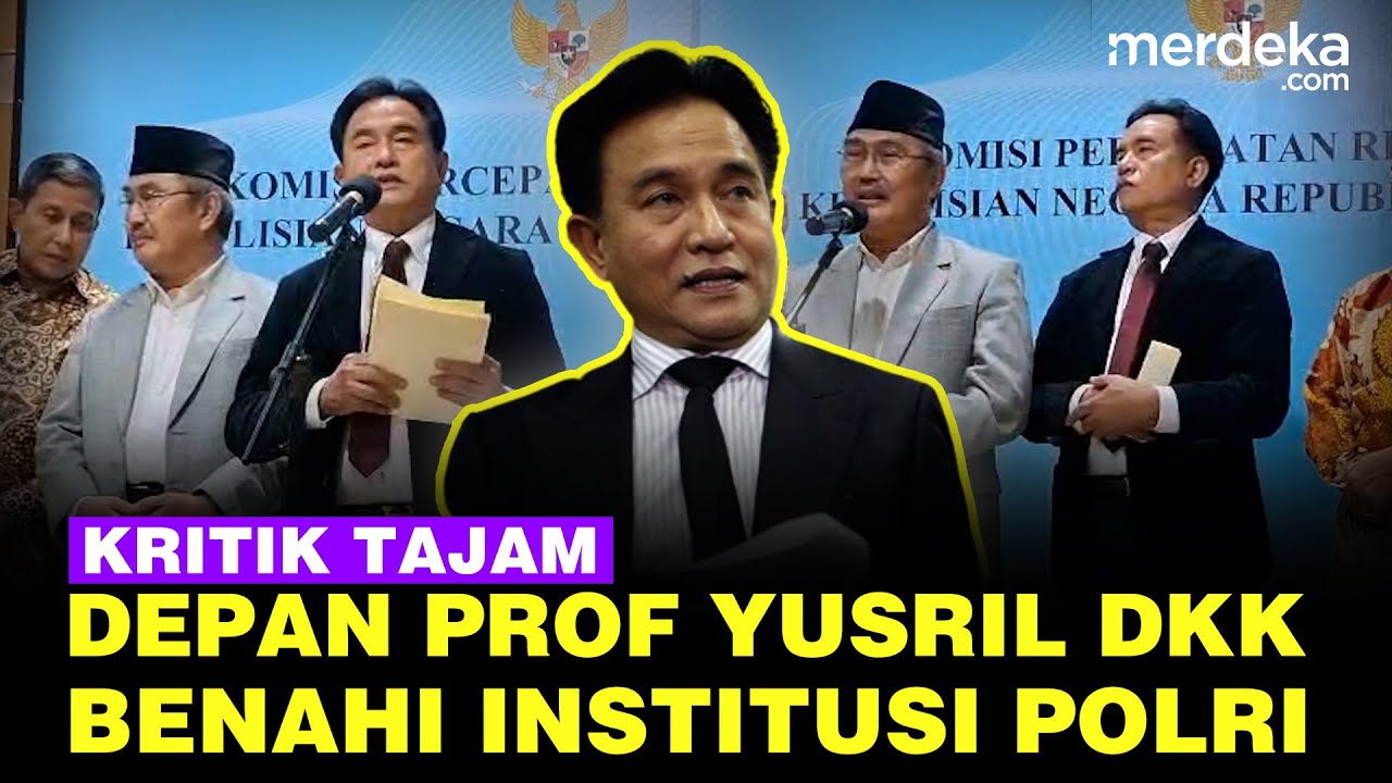 Blak-Blakan Prof Yusril Tampung Kritik Tajam LSM Benahi Polri, Didengar Jenderal & Eks Kapolri