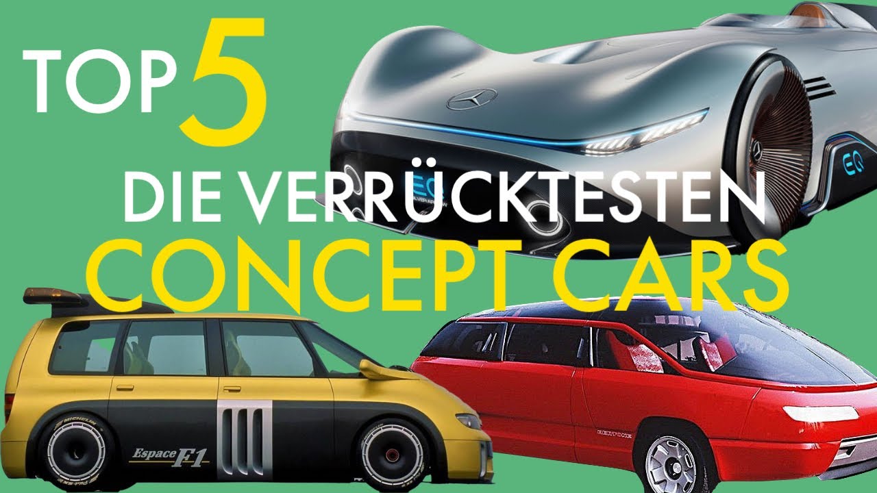 Top 5 - Die verrücktesten Concept Cars aller Zeiten