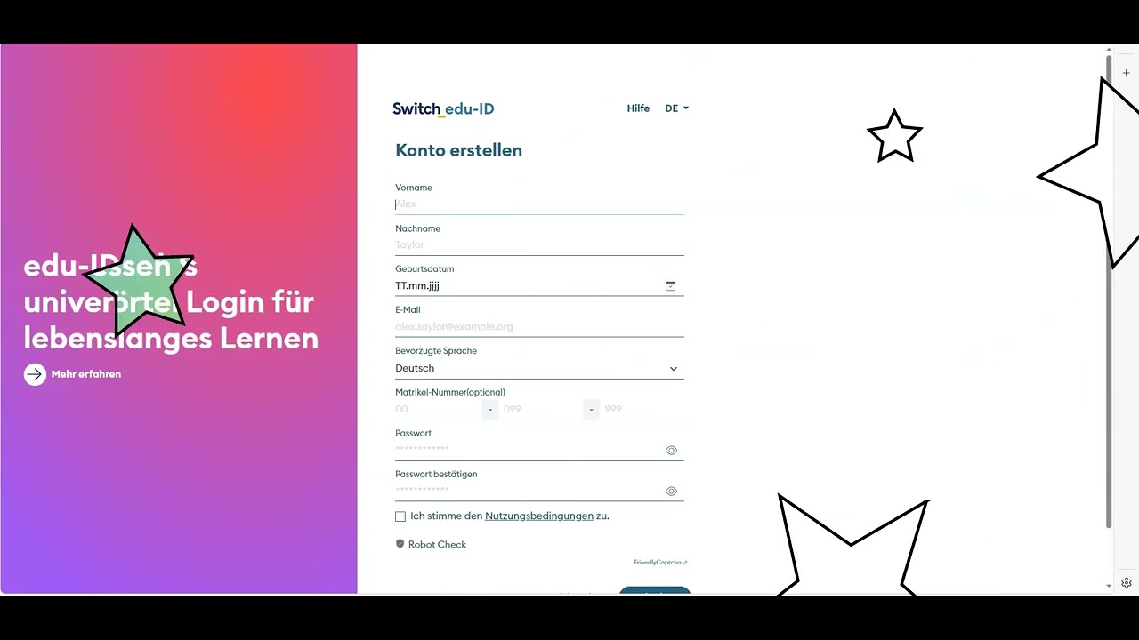 Wie erstelle ich ein Bibliothekskonto f&uuml;r swisscovery? (ohne vorhandene Switch edu-ID)