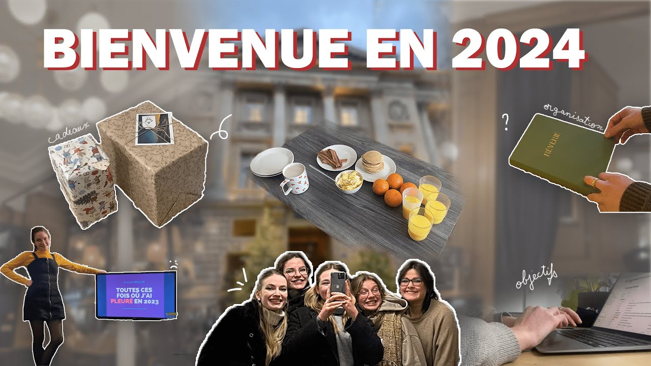 Des objectifs pour 2024 & des rires | Un VLOG pour bien démarrer l’année