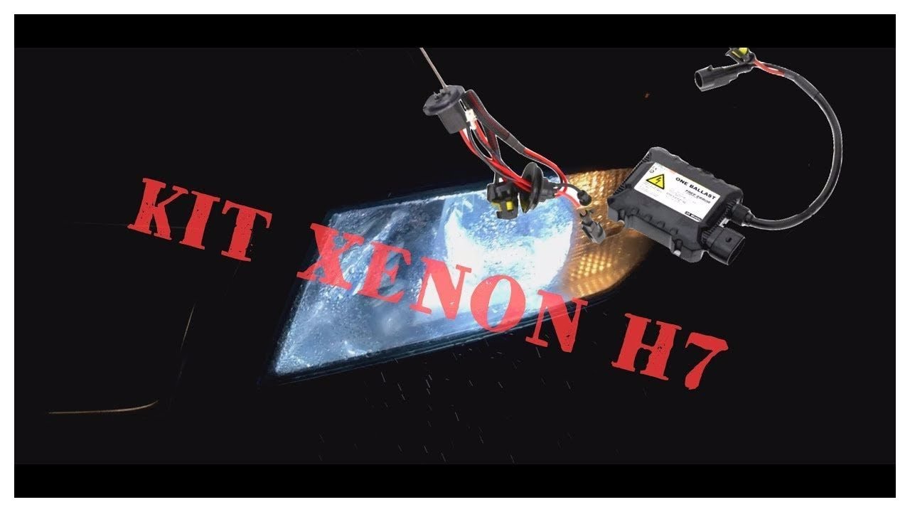 ✅ ✅ JE TEST UN KIT XENON H7 HID 55W 6000K 55W