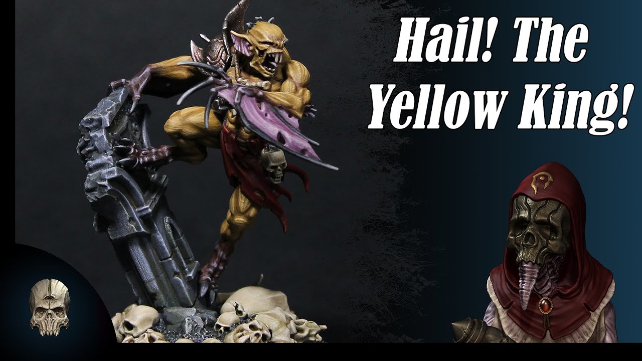How to Paint: The Abhorrant Archregent with Yellow for Flesh-Eater Courts in Age of Sigmar