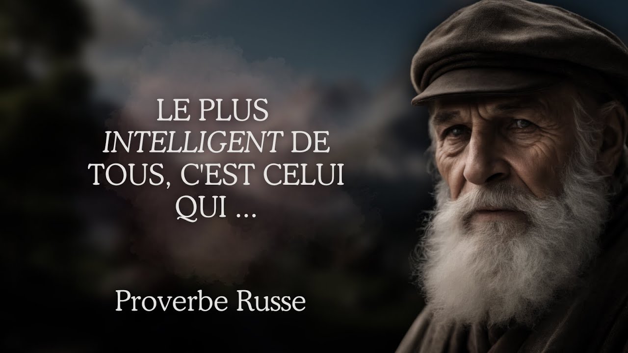 Proverbes russes : La vérité en quelques mots