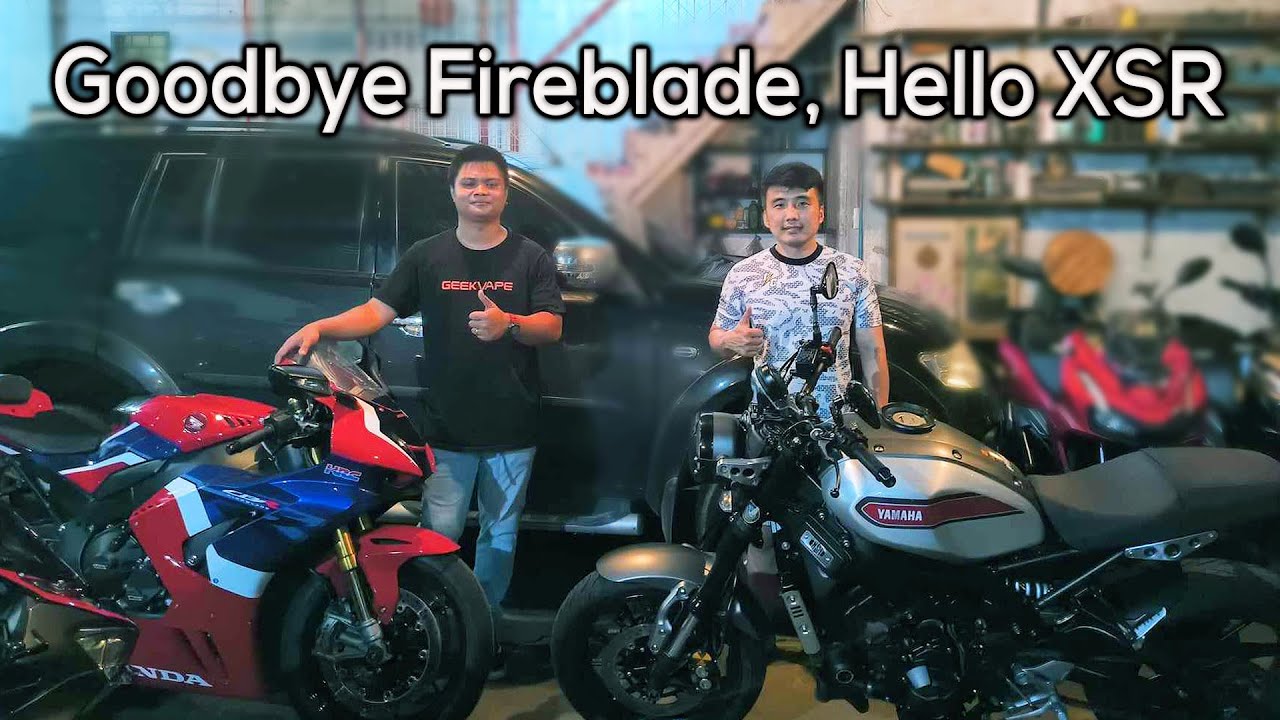 Goodbye Fireblade , Hello XSR900 and Why? | Akrapovic Sound check