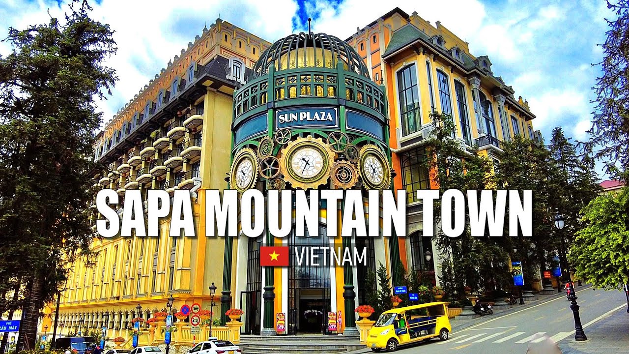 Explore Sapa Mountain Town, Vietnam 🇻🇳 - Walking Tour [4K]