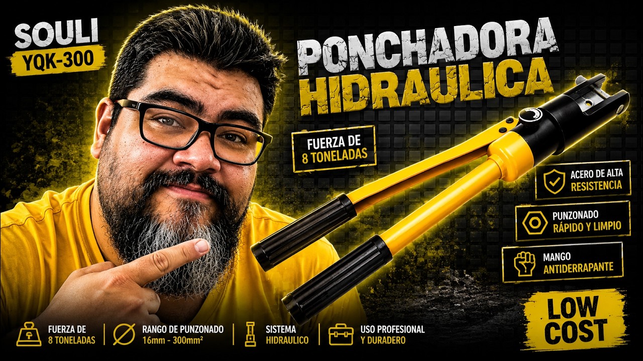 PONCHADORA HIDRAULICA SUOLI YQK300