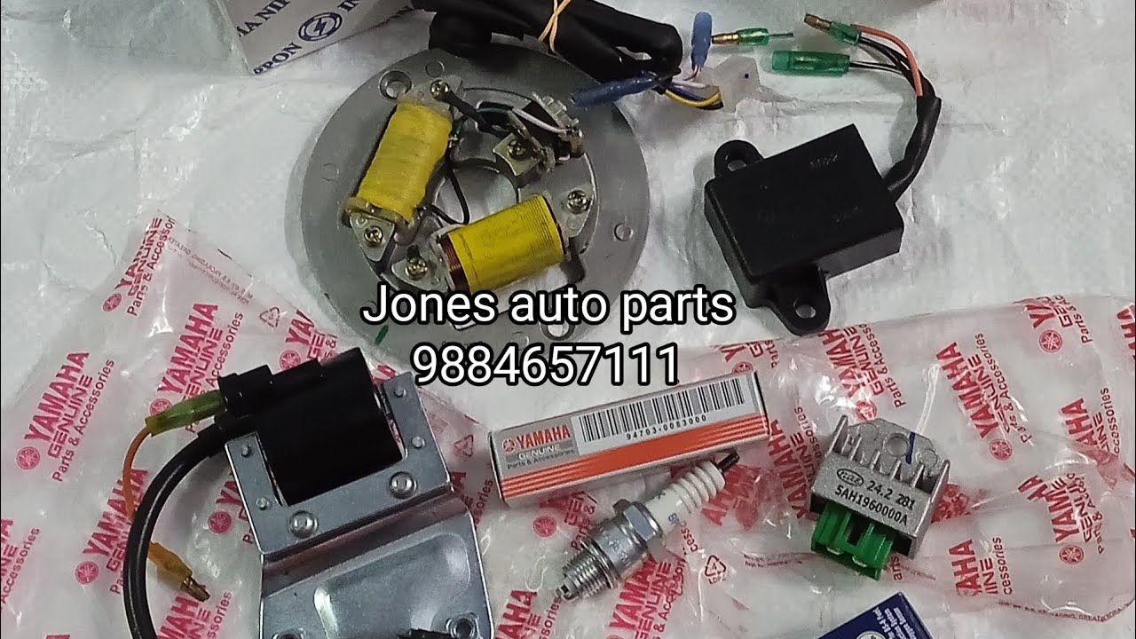Yamaha Rx135 & Rxz & magnet coil set   Jones auto parts Chennai Contact & whatsapp no: 9884657111