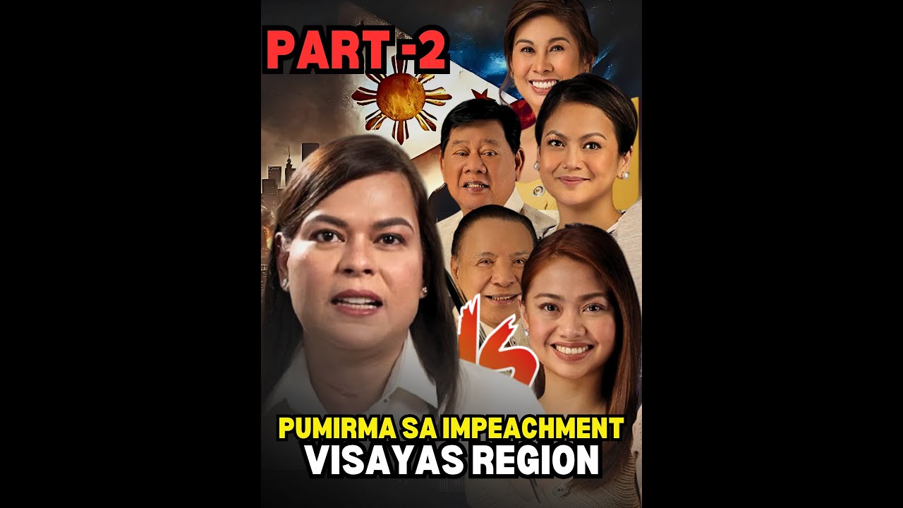 GUSTO NILANG IPA DELETE TO PART 2: VISAYAS REGION CONGRESSMEN WHO SIGNED THE IMPEACHMENT CASE