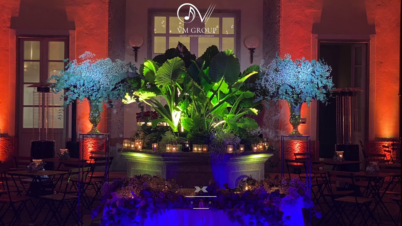 Illuminazione Prima/Dopo | Scuderie | Villa Montalbano | VMGROUP by Victor Music