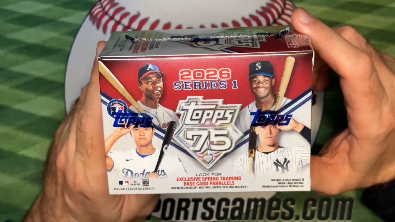 2026 Topps Baseball blaster box