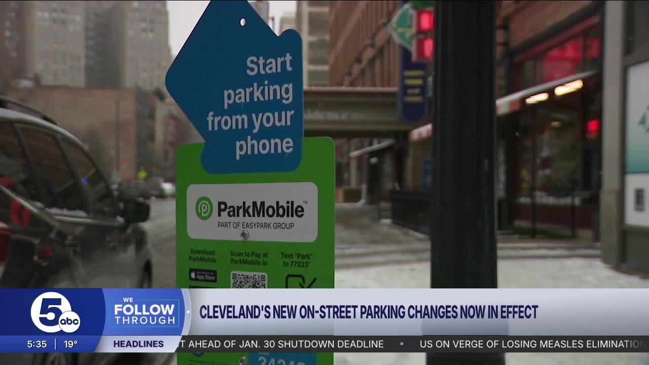 Cleveland eliminates free Downtown parking on weekends