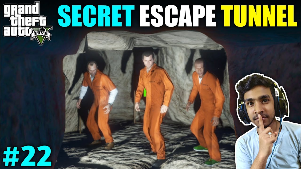 WE ESCAPE FROM PRISON | GTA V GAMEPLAY #22