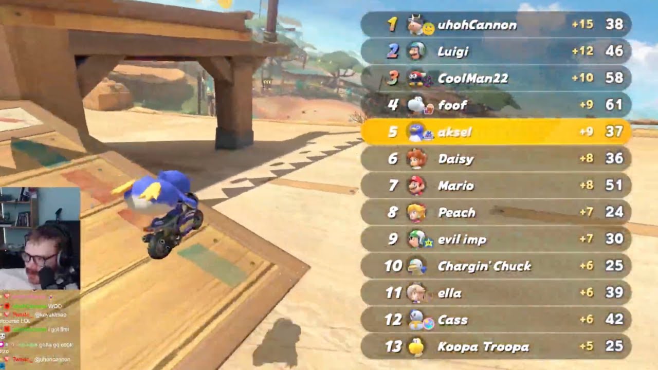 aksel plays more switch 2 mario kart