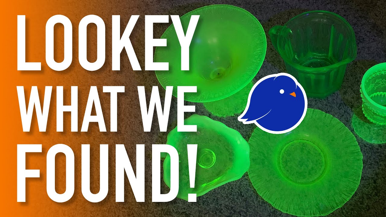 Estate Sale Haul | Vintage Uranium Glass and More! | Listing and Reselling Items on eBay | Thrifting