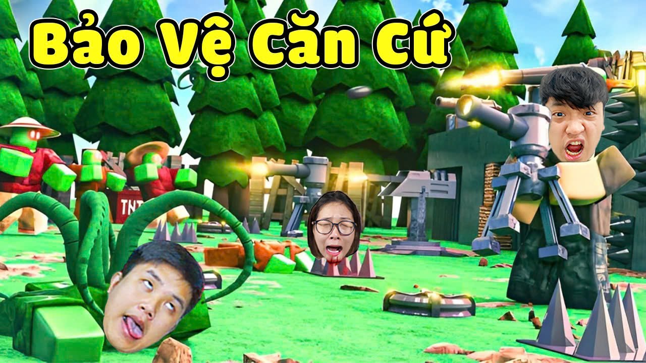 Bun Tạo Hàng Chắn Kim Cương Để Chống Lại Bọn ZOMBIE Và Cái Kết