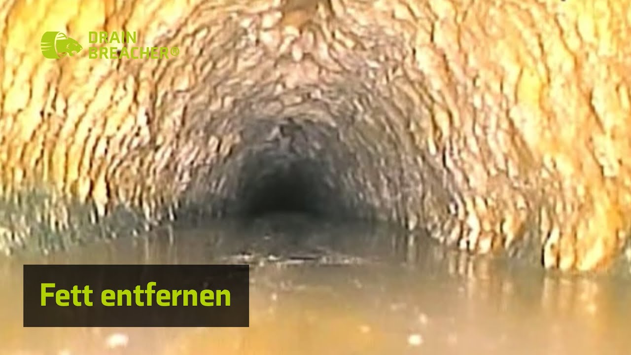 Rohrreinigung Fett entfernt