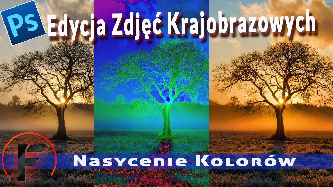Edycja zdjęć krajobrazowych | Wschody i zachody słońca | Kurs Photoshop Cz.1