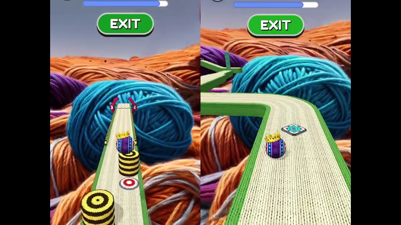 V.I.P GoingBalls Speedrunner NORMAL vs REVERSE 