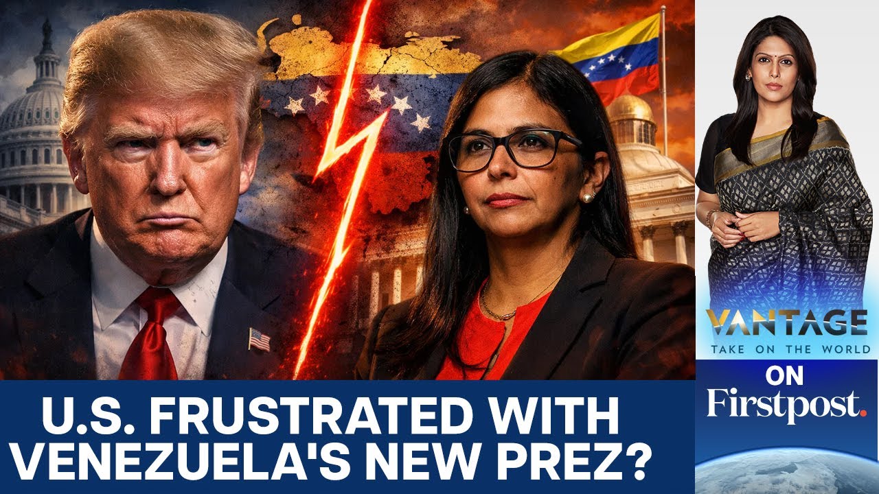 Why the US is Concerned About Venezuela's New Leader Delcy Rodriguez | Vantage With Palki Sharma