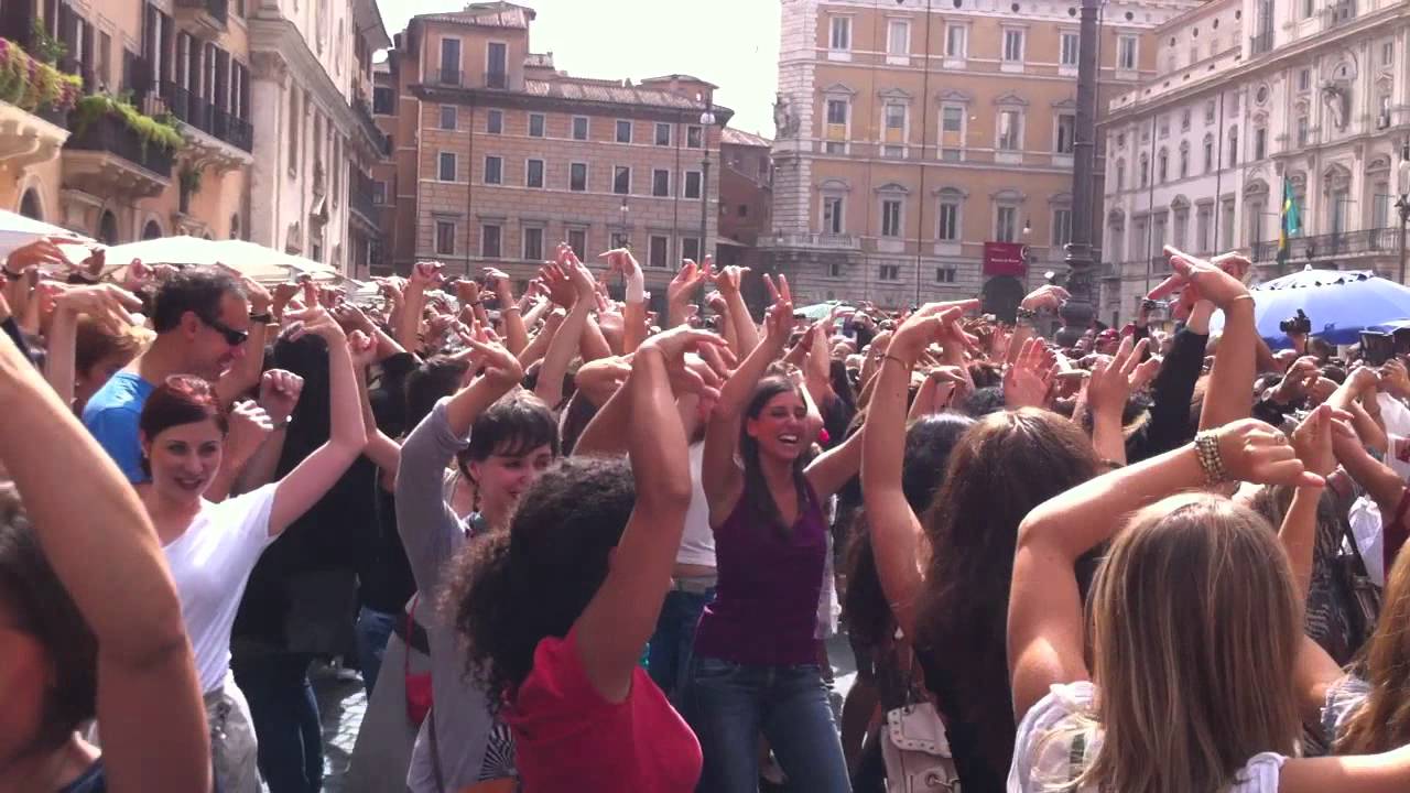 flamenco flashmob roma 29/09/2012