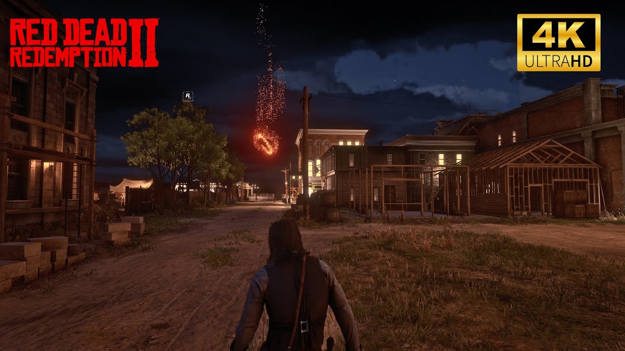 Meteor Strikes Blackwater?! | Red Dead Redemption 2