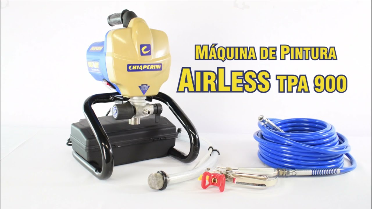 M&aacute;quina de Pintura Airless TPA-900 CHIAPERINI