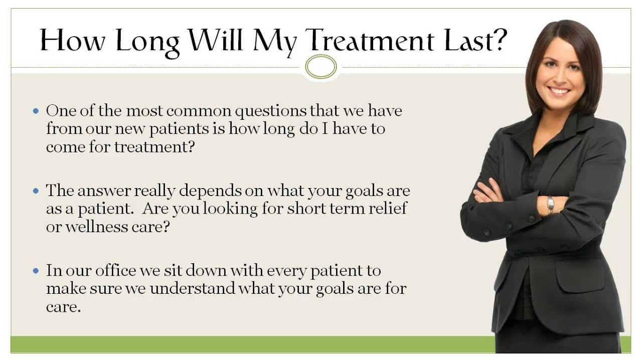 Chiropractic Treatment in Iowa City -- How Long?
