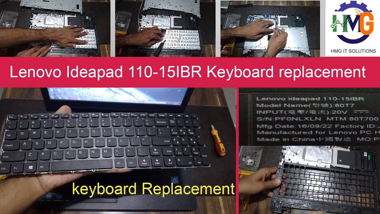 lenovo ideapad 110 15ibr keyboard replacement by HMG IT Solutions HMGITS