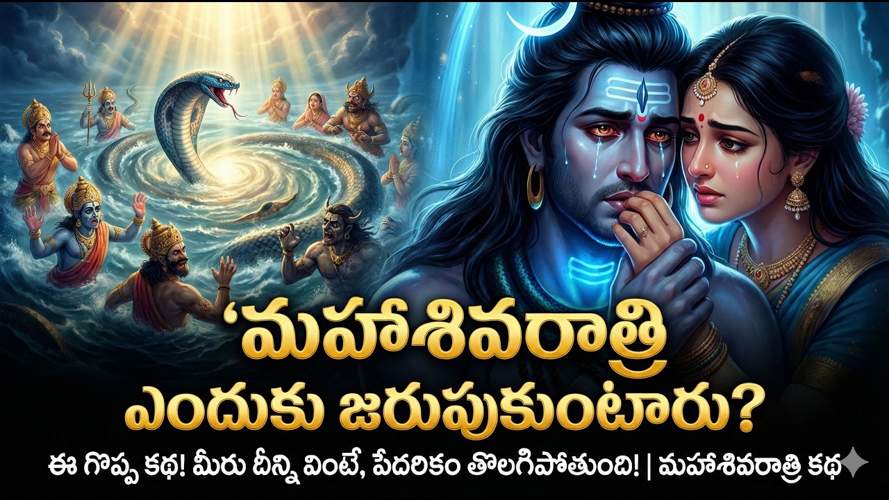 మహాశివరాత్రి ఎందుకు జరుపుకుంటారు? | ఈ గొప్ప కథ! మీరు దీన్ని వింటే, పేదరికం తొలగిపోతుంది! |