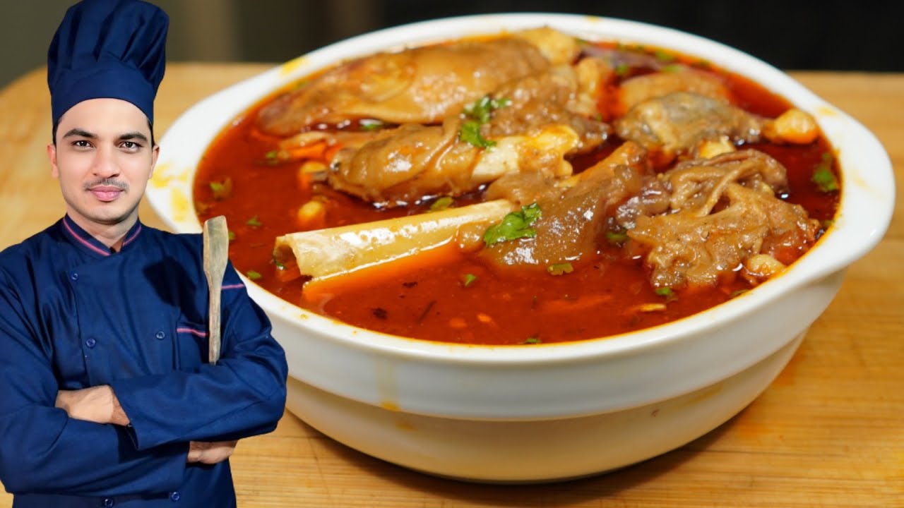 Mutton Paya Recipe|Paya Recipe|Chef M Afzal|