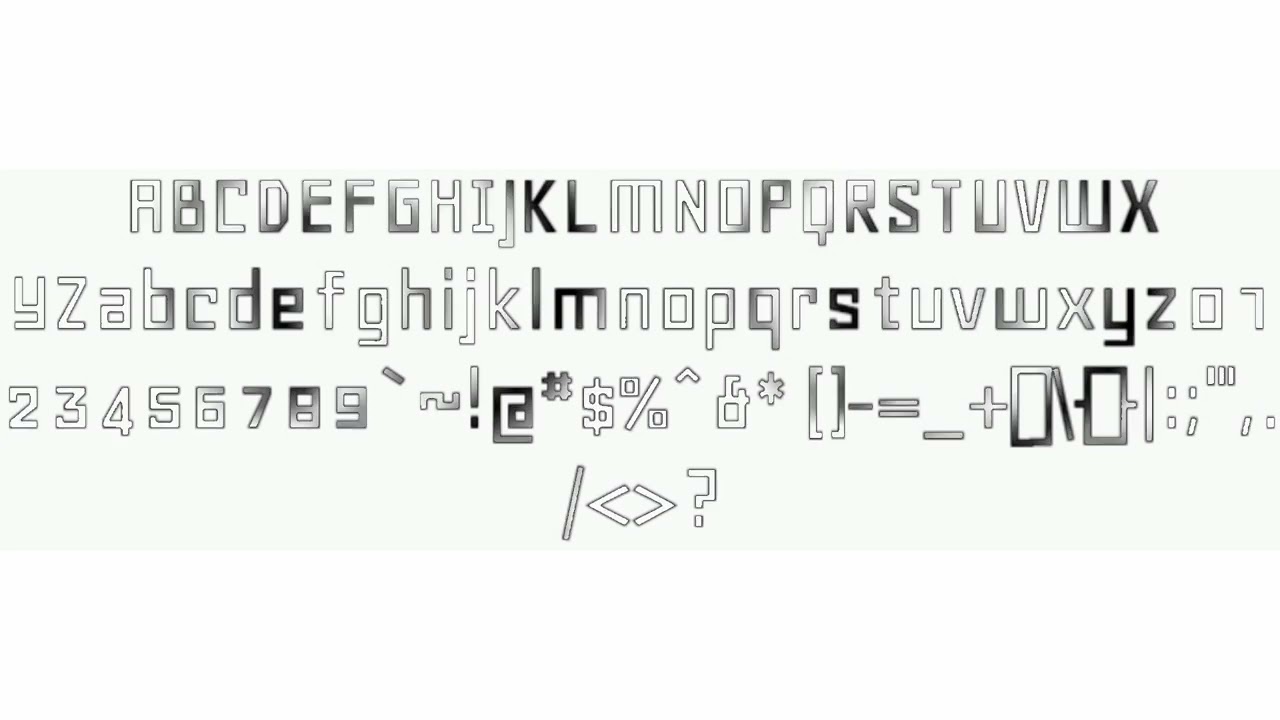 Top 45 TextArt Fonts