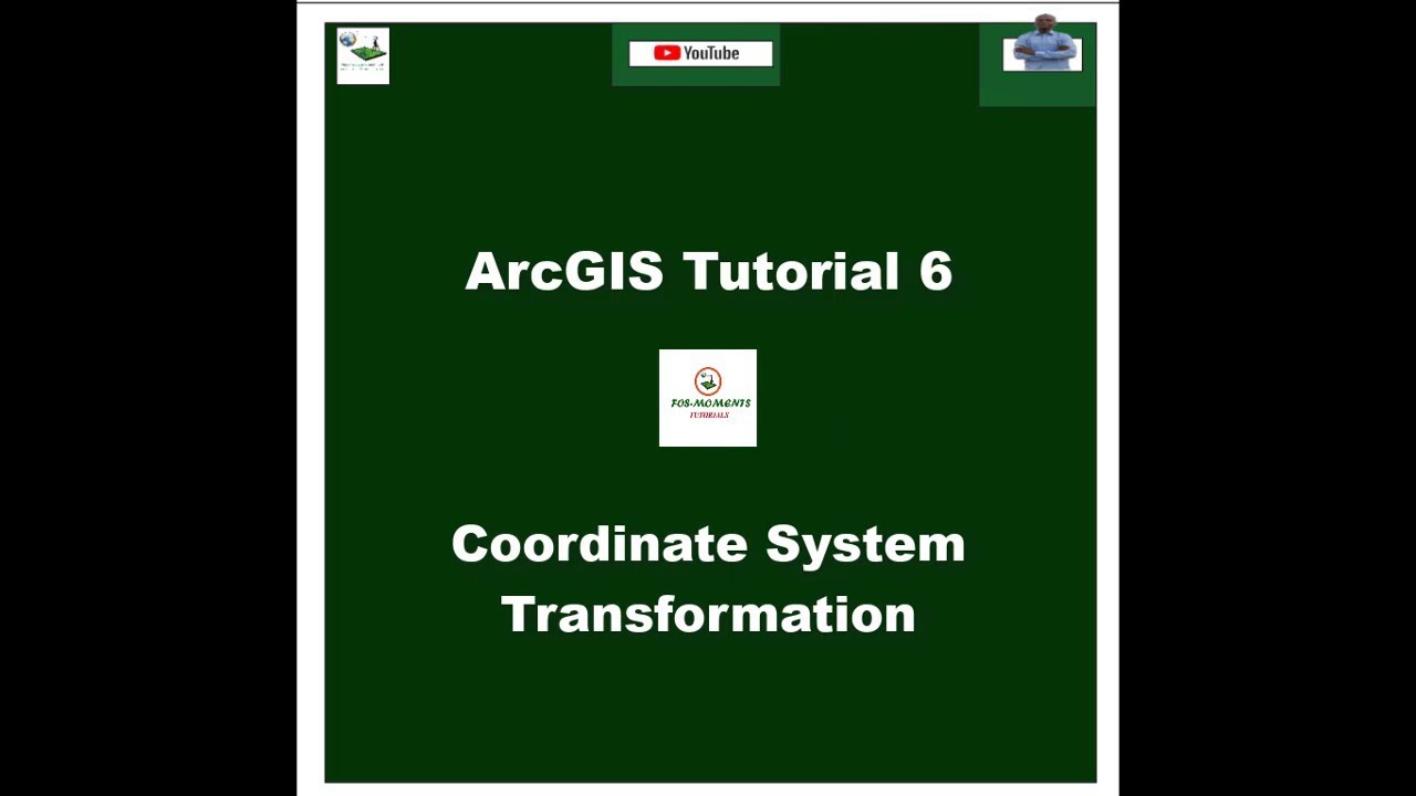 ArcGIS Tutorial 6  Coordinate Transformation