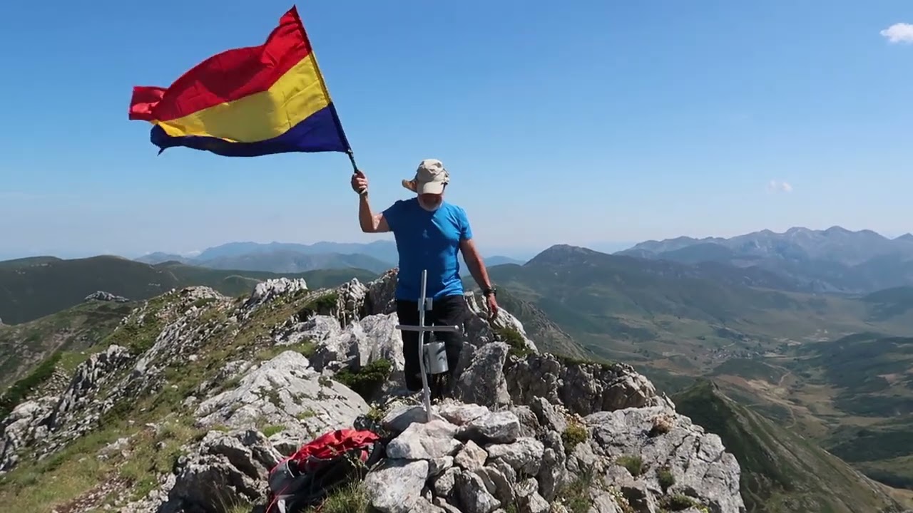 Peña Solarco, Calabazosa, Colorada y Cualmarce desde la Farrapona Somiedo