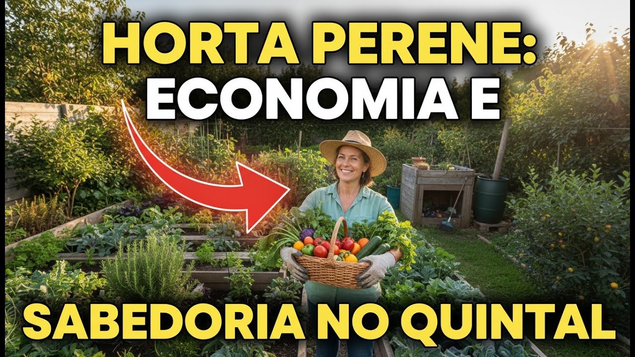Economize Mais de R$ 1.200 por Ano com Essa Horta Perene que Uso em Toritama